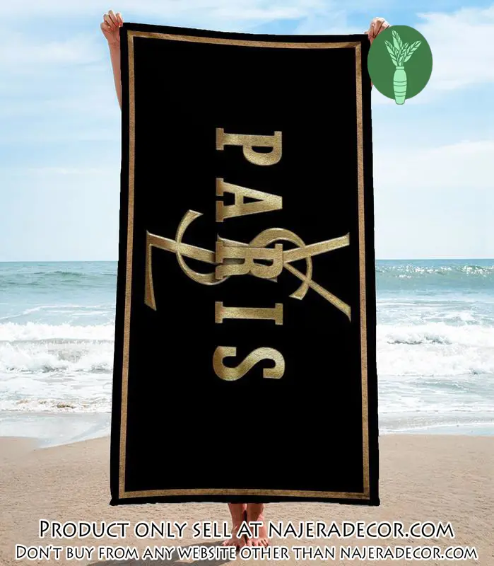 Yves saint laurent beach towel luxury brand hot trending summer  bt00302 njr3013970